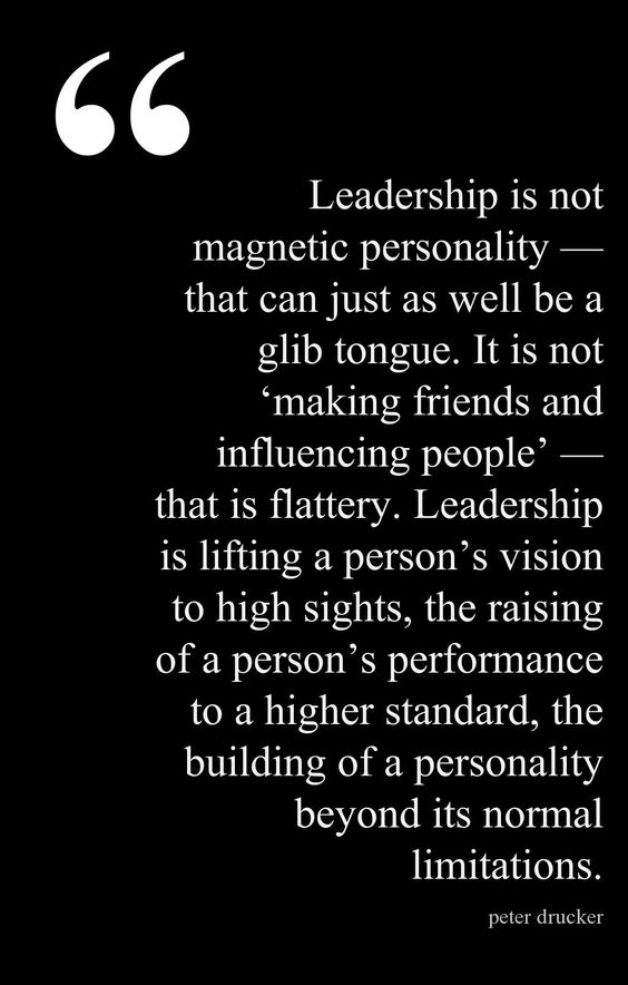 Leadership Is Not A One Personality World