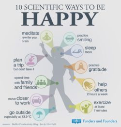 10 Scientific Ways to be Happy