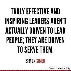Truly effective and inspiring leaders aren’t actually driven to lead people. They are driv ...